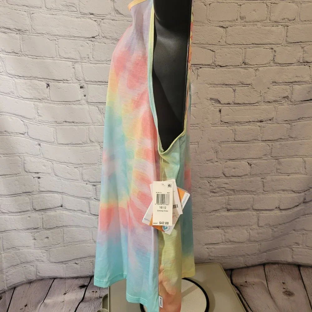 Limeapple Girls' Tie Dye Coverup Dress
